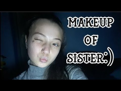 АСМР| макияж для младшей сестры| ASMR| mekaup of sister|💖
