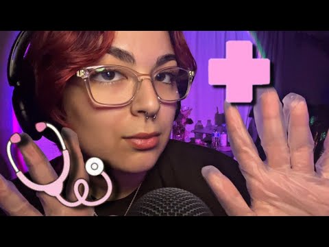 ASMR | checking you for an undisclosed illness (no you can't know)