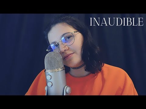 ASMR⎪INAUDIBLE WHISPERING (+ Mouth Sounds, Extremely Relaxing)