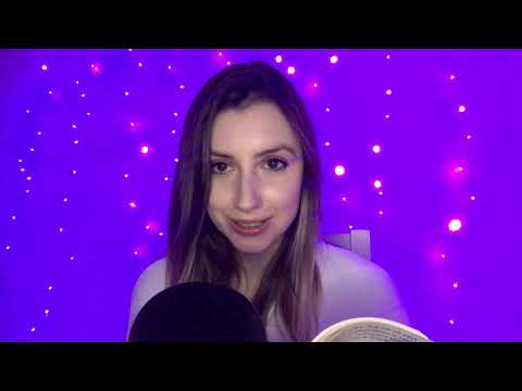 ASMR | Reading you a love poetry book | page turning, whispering