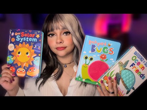 ASMR in 🇦🇷 Spanglish For Your INNER Child (Reading you books, Meditation Music)