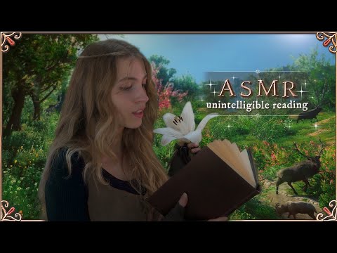 ASMR Forest Ambience 🌲 Susurros Inaudibles, sonidos de paginas y escritura 🌿📚 [ Heredera al trono ]