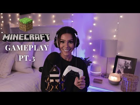 Minecraft Gameplay Pt. 3 | ASMR Whispering