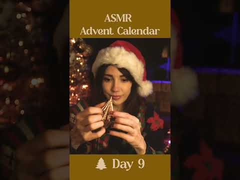 ASMR Advent Calendar - Day 9 🌲 #asmr #shorts