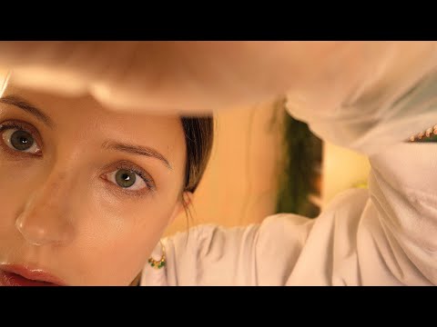 ASMR Pharmacy Ear Cleaning Wax Removal | consultation, treatment, pill counting