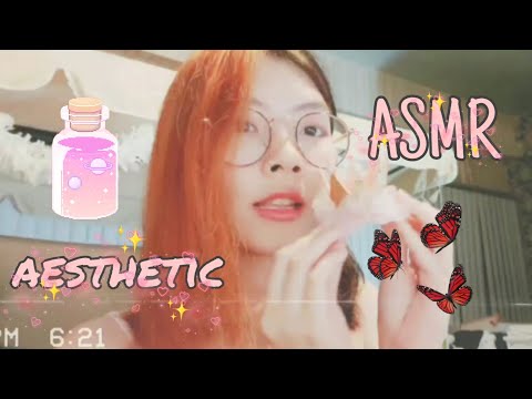 ASMR |Aesthetic audio| RELAX with Tapping,Scratching,Water sounds | asmrไทย