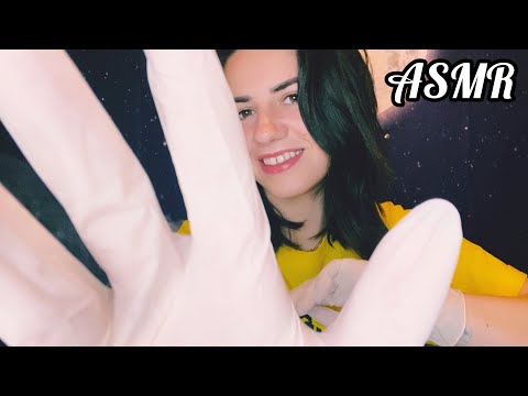 ASMR | Latex Gloves Relaxing Hand Sounds & Positive Affirmations ✨