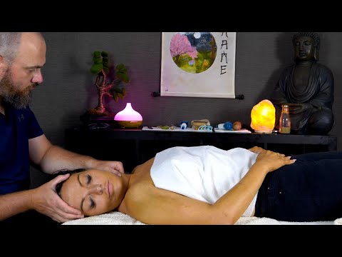 [ASMR] Neck Massage To Ease Headaches & Melt Stress with Relaxing Music