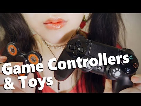 ASMR 9 Electronics & TOY Triggers 🎮 전자제품과 장난감