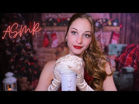 ASMR  'Happy Holidays' in 15 Different Languages 🎄🎁💙💙 (+ Fluffy Mic)