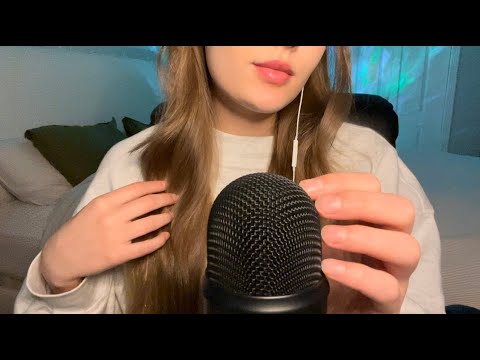 30 Minutes of Mic Scratching & Brushing w/ HAIR | ASMR