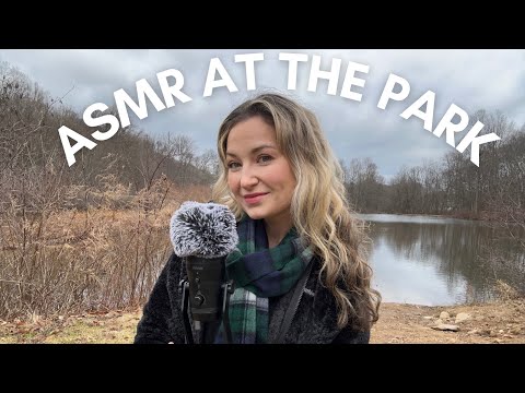 ASMR At The Park | Whisper Rambling and  Nature Sounds