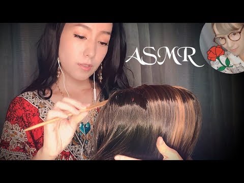 [ASMR] Aladdinヘアマッサージ/Scalp Massage and Head Scratching