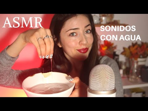 ASMR CON AGUA Para RELAJAR | Sonidos liquidos | Sweet asmr