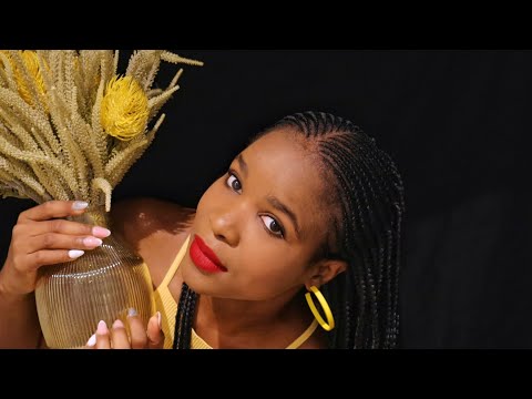 ASMR Rambling, Tapping, Scratching & Tracing Items With A Side of Tingles (Chill Xhosa Video)