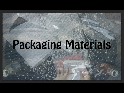 [ASMR] Packaging Materials - Lots of Crinkly and Sticky Sounds