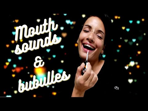 ASMR Français I Bruits de bouche intenses pour tes oreilles et papier bulles (mouth sounds) 💋💋💋