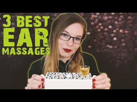 ASMR Ear Massage - 3 BEST Ear Attention Sessions in 1: Honey, Wet Cotton, Liquidy Lotion