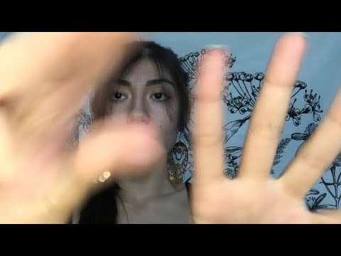 ASMR fast & aggressive / hand movements, tapping +
