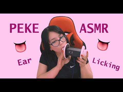PEKEASMR | Intense Ear Licking & Eating👂👅 / Mouth Sounds