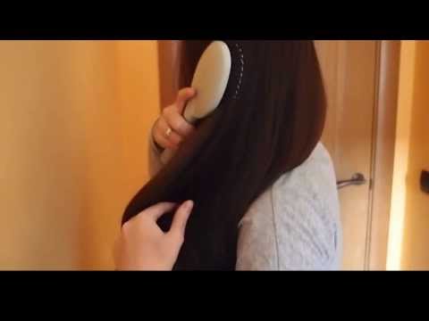 ASMR hair brushing (español)
