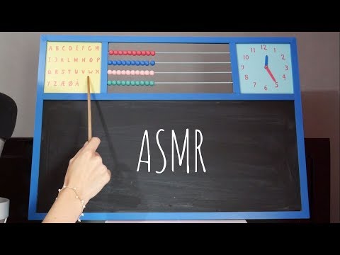 ASMR | Les bases de l'anglais feat. mon joli tableau