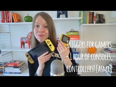 [ASMR] Triggers for the Gamers! (Controller Sounds, Show-and-Tell, Tapping, Scratching & more!)