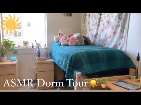 ASMR Dorm Tour ☀️