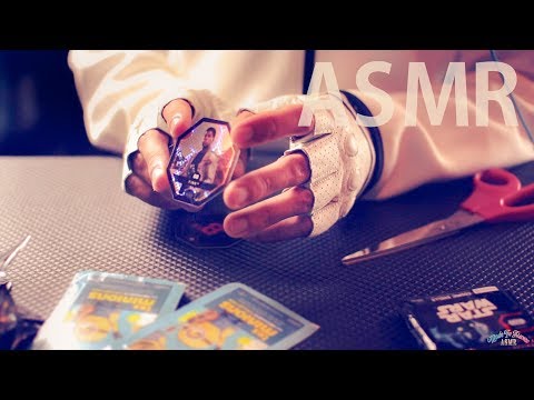 ASMR UNWRAPPING Star Wars & Minion Cards - ENGLISH Whispering