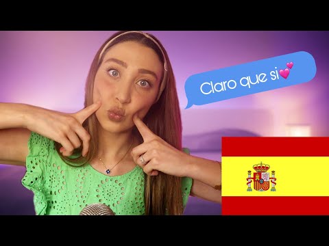 ASMR IN SPANISH | Trying to speak Spanish, pintura de saliva y pruebas!