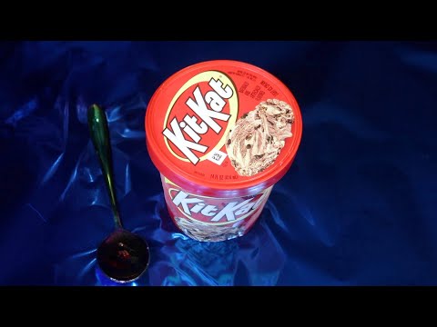 KitKat IceCream ASMR Eating Sounds