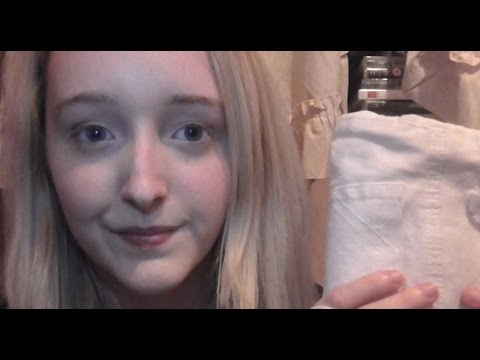 ASMR - Collective Haul - Fabric Scratching & Tapping - Binaural - Soft Spoken