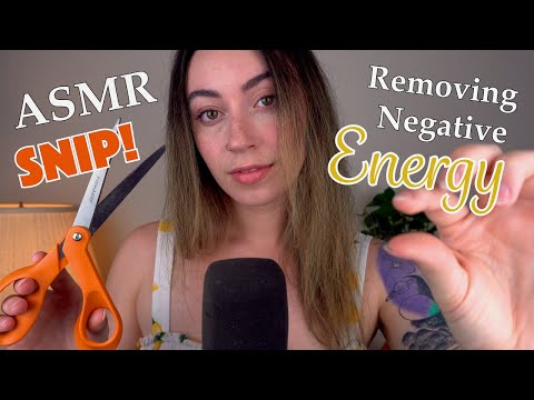 ASMR | Removing Negative Energy and Singing You to Sleep 😴
