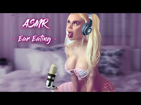 ASMR Ear Licking, Ear Eating & More ♥