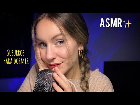 ASMR español - Charla random tocando el micro💖 whispering