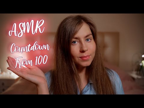 [ASMR] Relaxing Countdown To Sleep From 100 😴 & Tracing