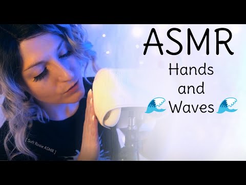 ASMR | Hands and Waves 🌊 VERY Tingly Brain Massage For Soothing Sleep