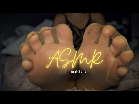 *ASMR* In stockings w/ soft sounds [no talking]