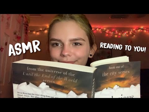ASMR Reading to You! | Zombie Apocalypse Novel 🧟‍♀️