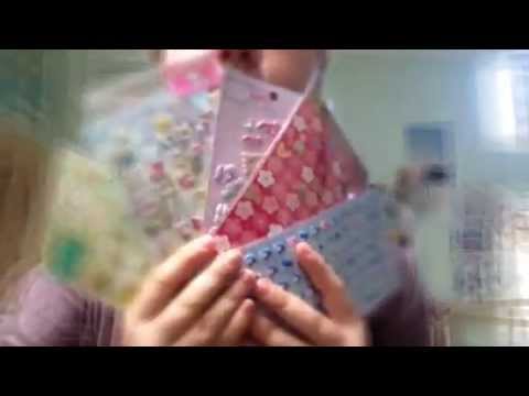 *\(^o^)/* so cute! Japanese sticker collection ASMR (with crinkles and soft speaking)