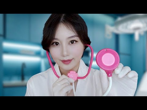 *ASMR* Relaxing Full Body Check-Up Role Play (Chinglish ENG SUB)