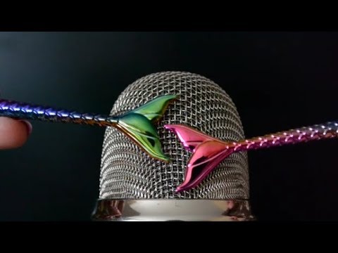 ASMR Scraping Microphone Mesh . Tingly or not? TQF#29