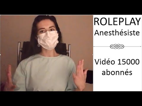 { ASMR FR } ROLEPLAY médecin anesthésiste * 15 000 abonnés