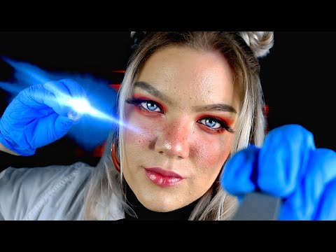 ASMR ENT Exam | Ear Cleaning, Nose, and Throat | Latex Gloves | Medical Role Play