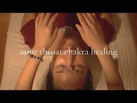 ASMR Real Person Reiki Healing w/Scalp Massage |Throat Chakra @semideasmr