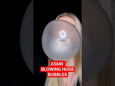 Can you do bigger bubbles? 🩷 #shorts #asmr #asmrbubblegum
