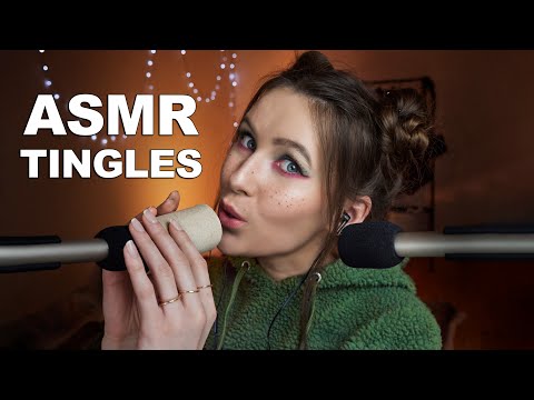 20 minutes of ASMR | Tone of Mouth Sounds and lots random triggers + tingle tube 💕