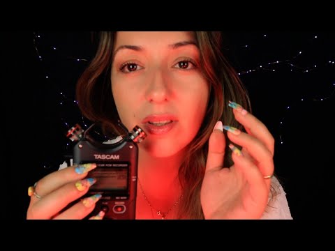ASMR I AM BACK | TASCAM TAPPING / VERY SUBTLE MOUTH SOUNDS / Life Update Rambles (Slightly Breathy)