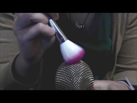 ASMR Trying a Blue Yeti Microphone!!! Whispering, Mike Brushing, and More!