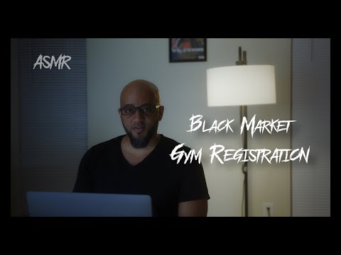 ASMR Roleplay: Gym Registration on the Black Market